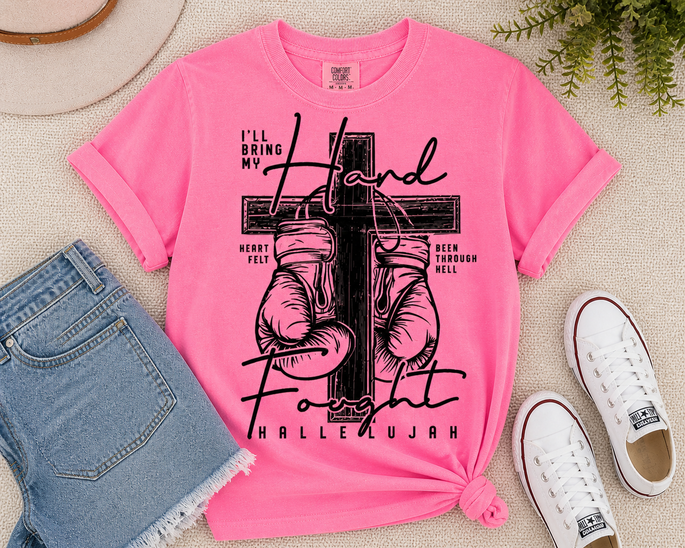 Hard Fought Hallelujah Youth Graphic Tee