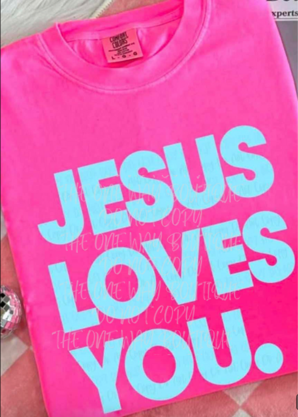 Jesus Loves You Graphic