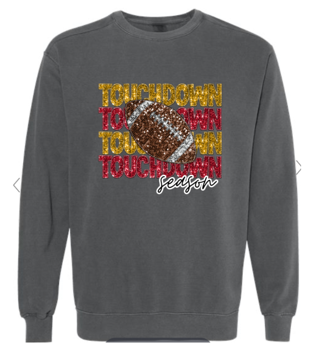 Touchdown Season Crewneck Graphic