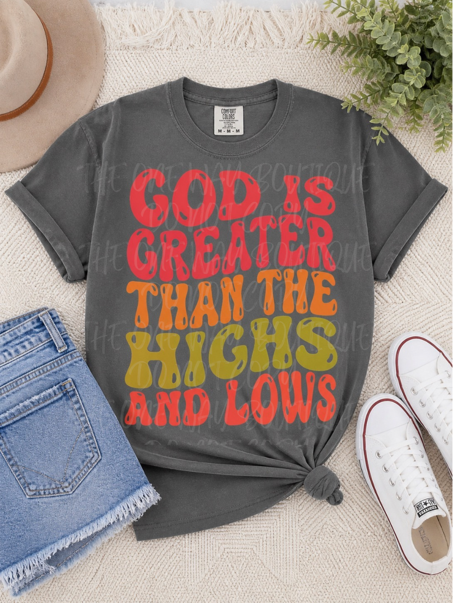 God is Greater Graphic Tee
