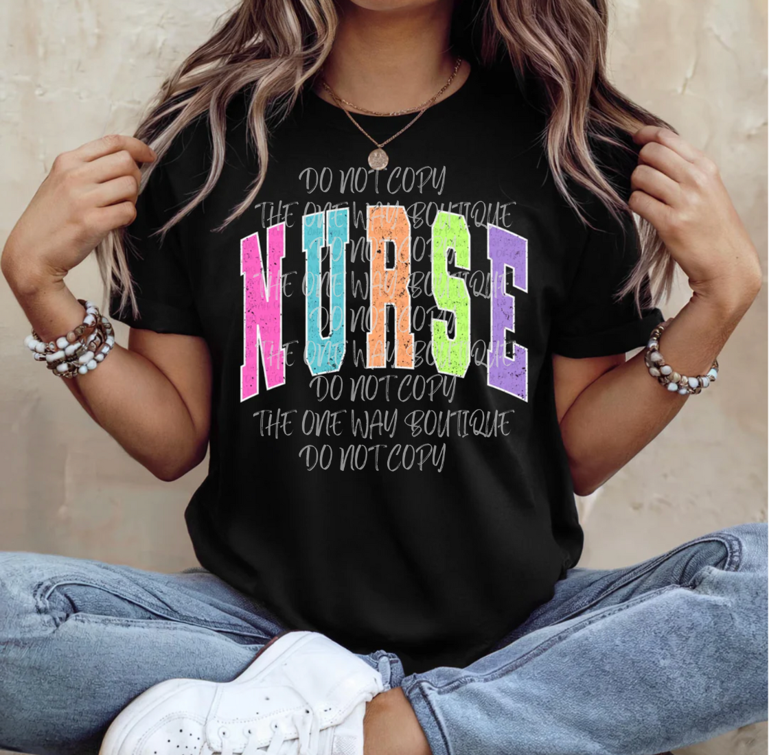 Nurse Colorful Tee