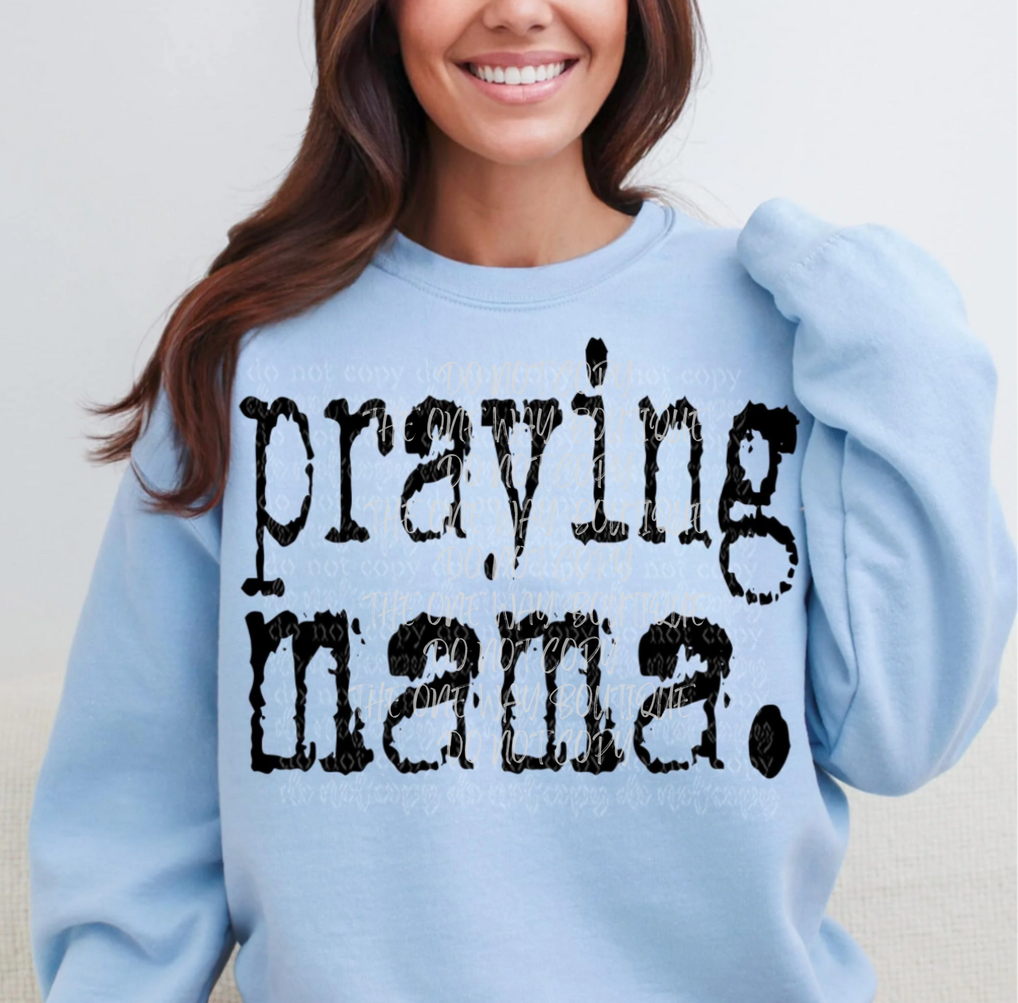 Praying Mama Crewneck