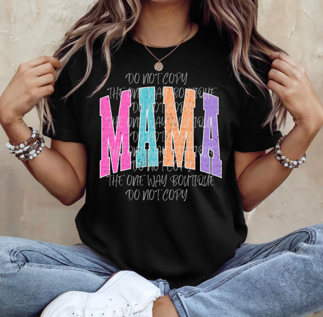 Mama Colorful Tee