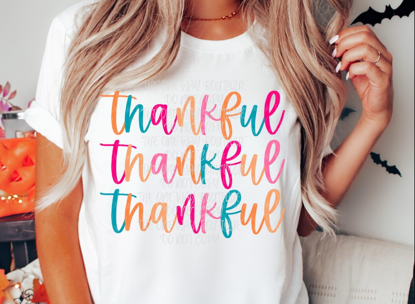 Thankful Colorful Graphic