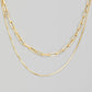 Double Chain Necklace