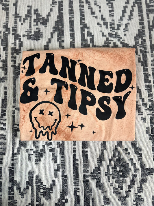 Tanned & Tipsy Graphic