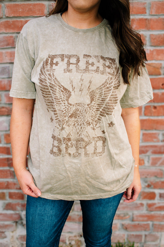 Vintage Free Bird Graphic Tee