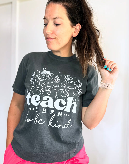 Teach Them to Be Kind Graphic