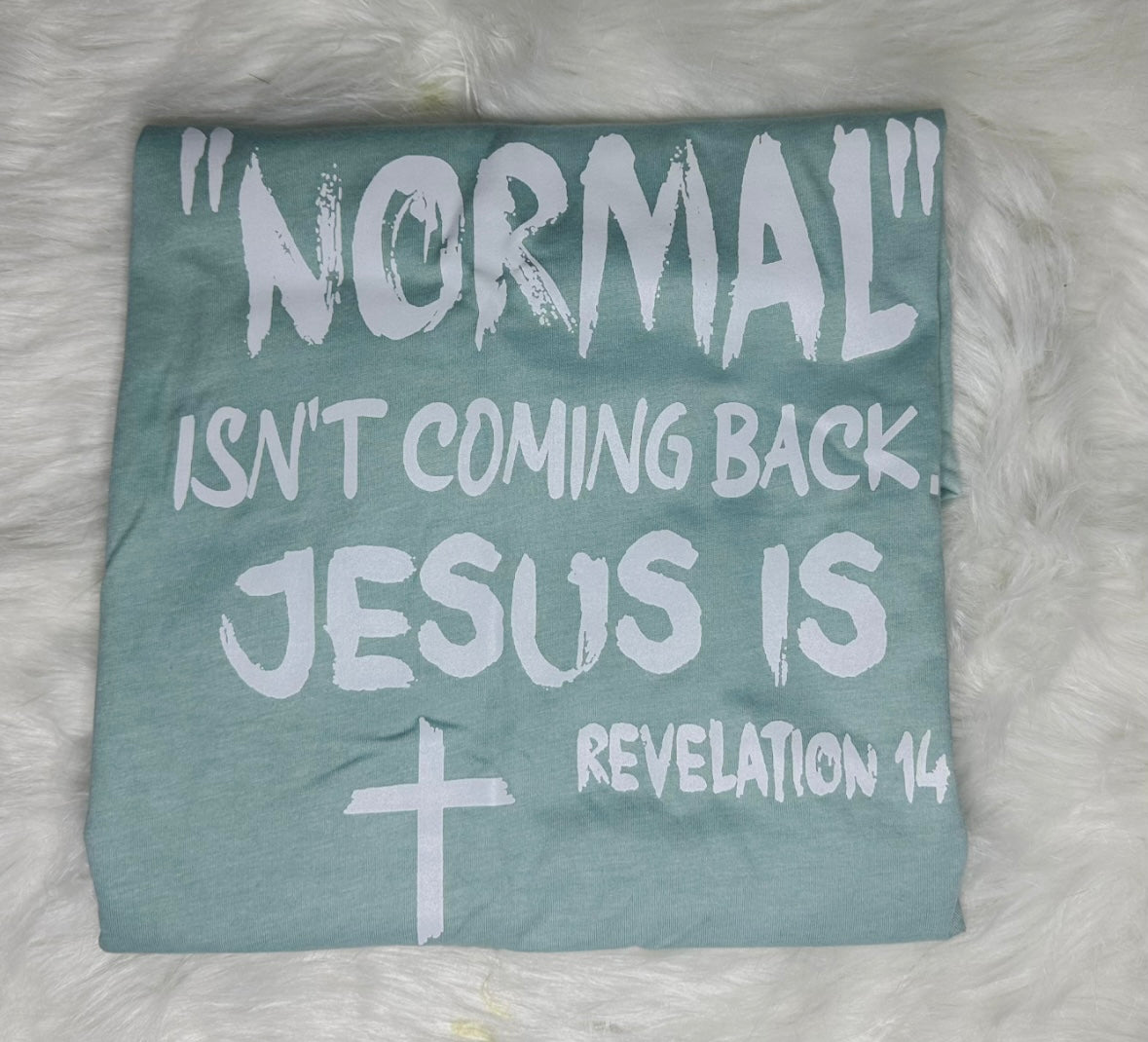 Normal Isn’t Coming Back Jesus Is(Tee)