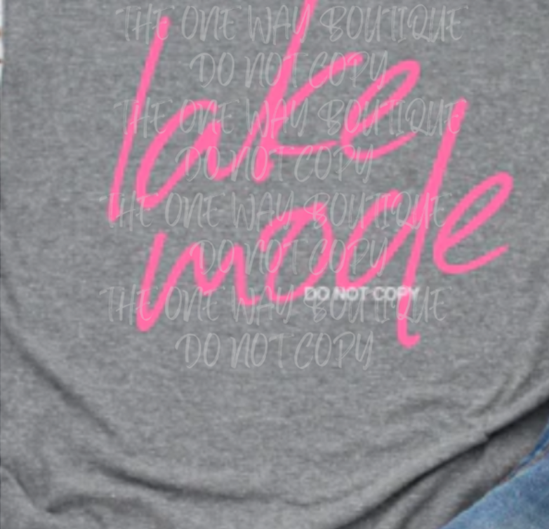 Lake Mode Graphic