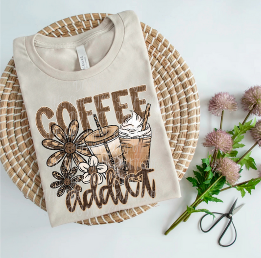 Coffee Addict Graphic Tee