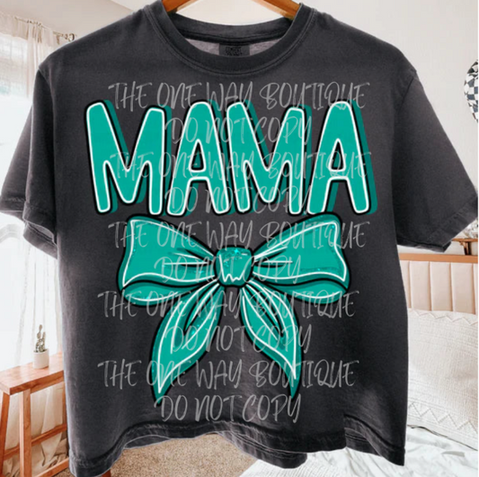 Mama Bow Cropped Tee