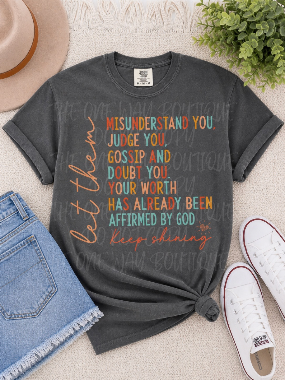 Let Them Graphic Tee