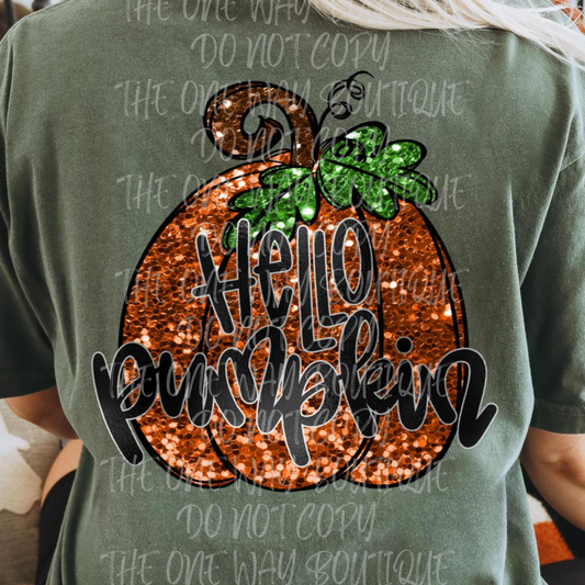 Hello Pumpkin Tee