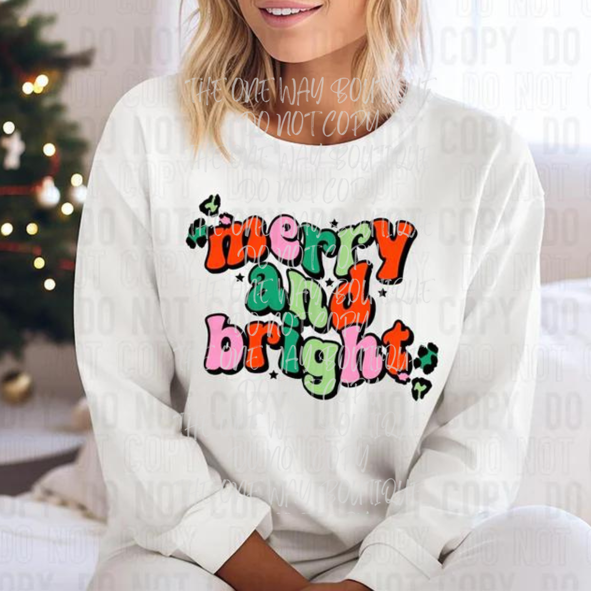 Merry & Bright Crewneck