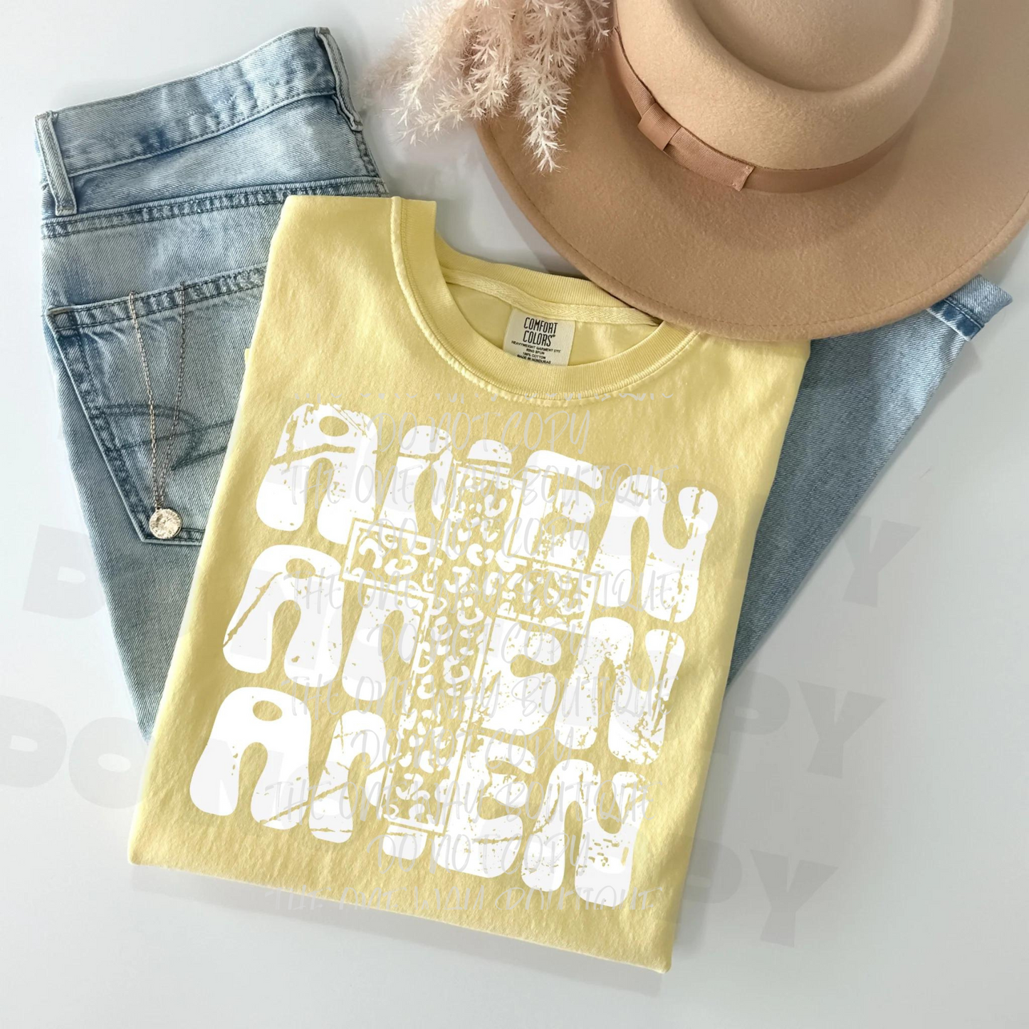 Amen Cross Tee