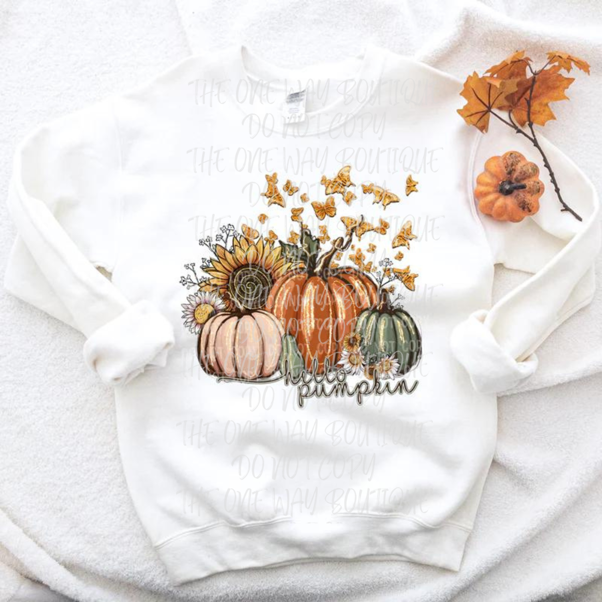 Hello Pumpkin Crewneck