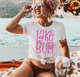 Lake Bum Graphic