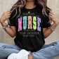 Nurse Colorful Tee