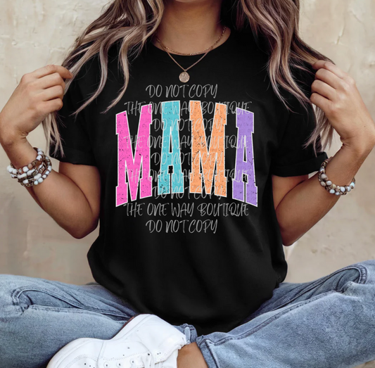 Mama Colorful Tee