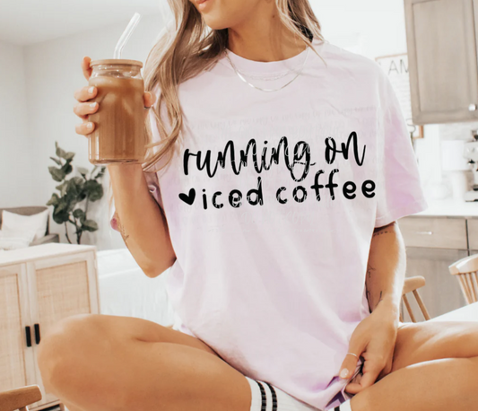 Running on Iced Coffee Graphic
