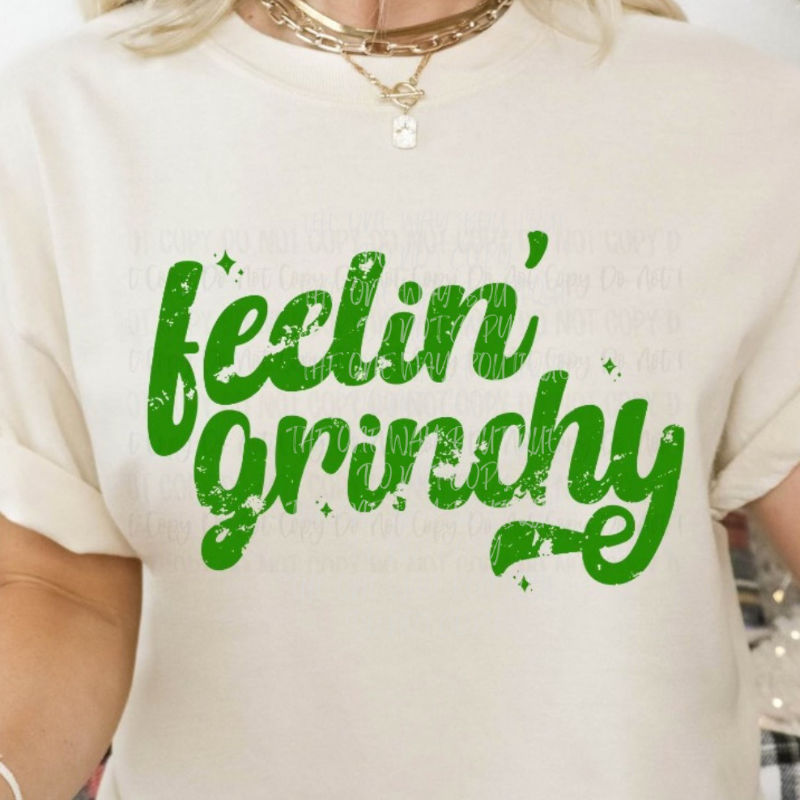 Feelin Grinchy Graphic Tee