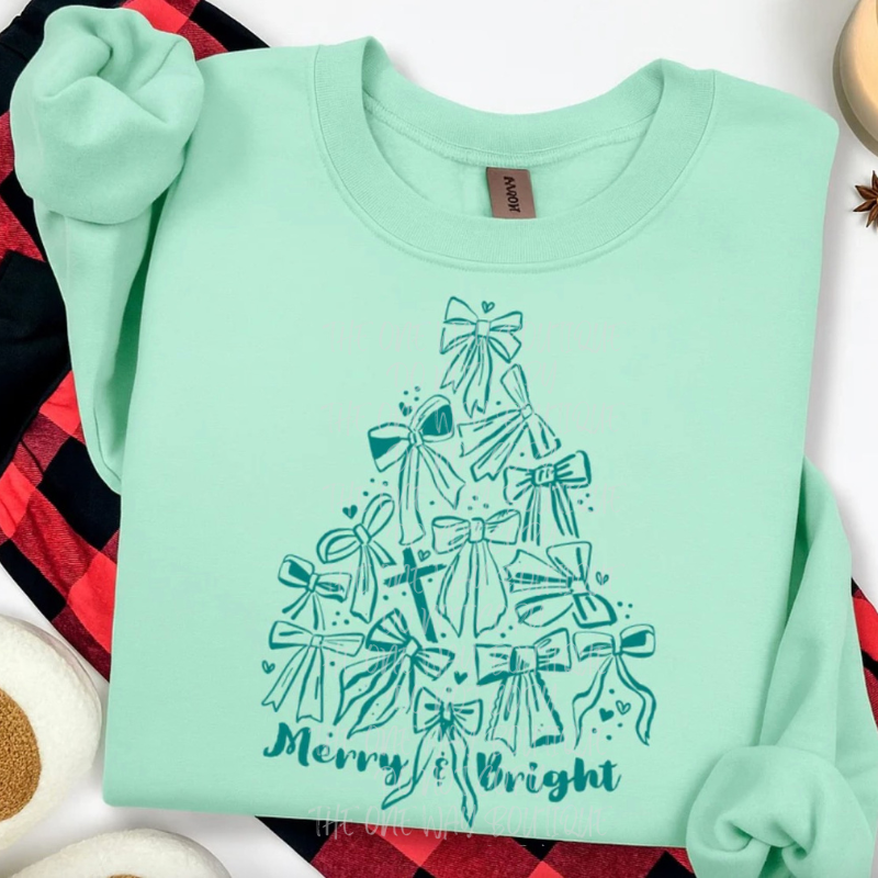 Merry & Bright Crewneck