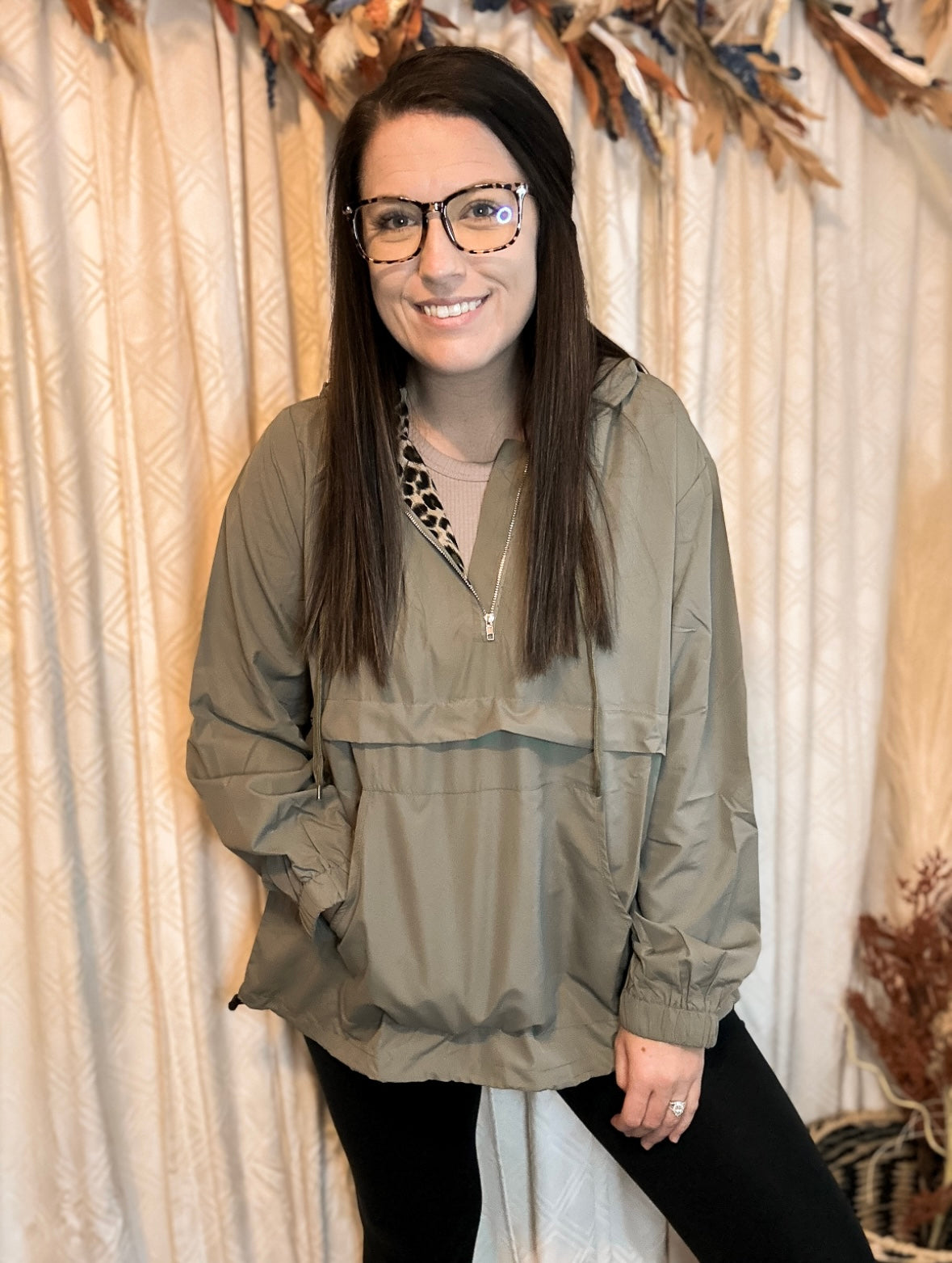 Amber Light Weight Pullover Jacket