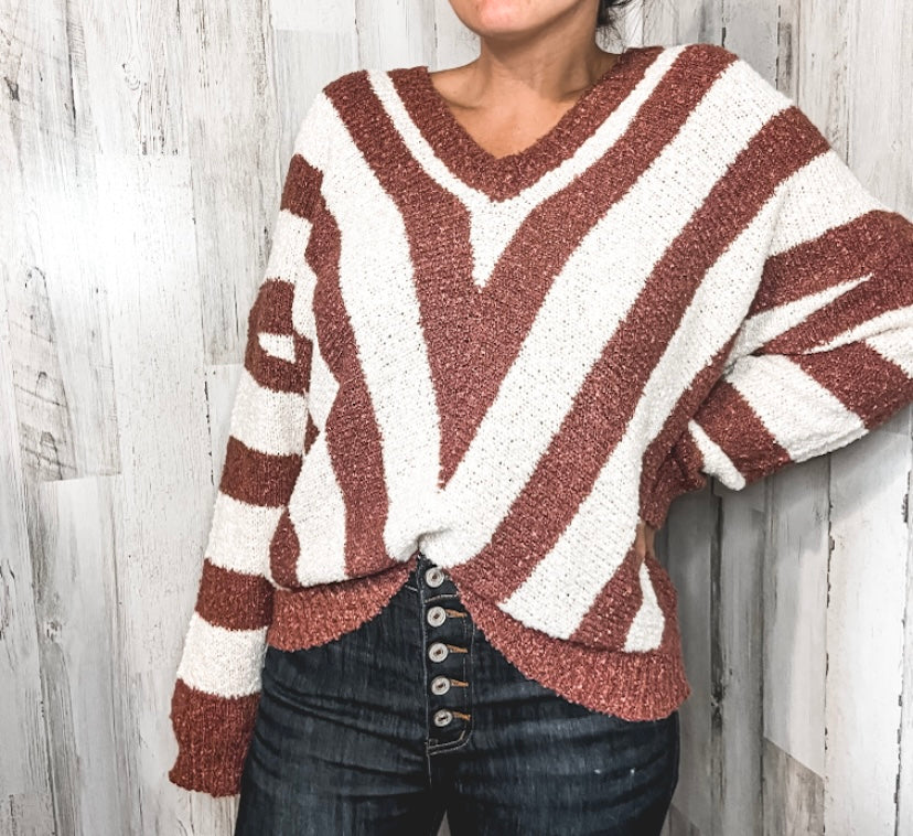 The Layla Striped Sweater