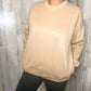 Oversized Taupe Sweatshirt
