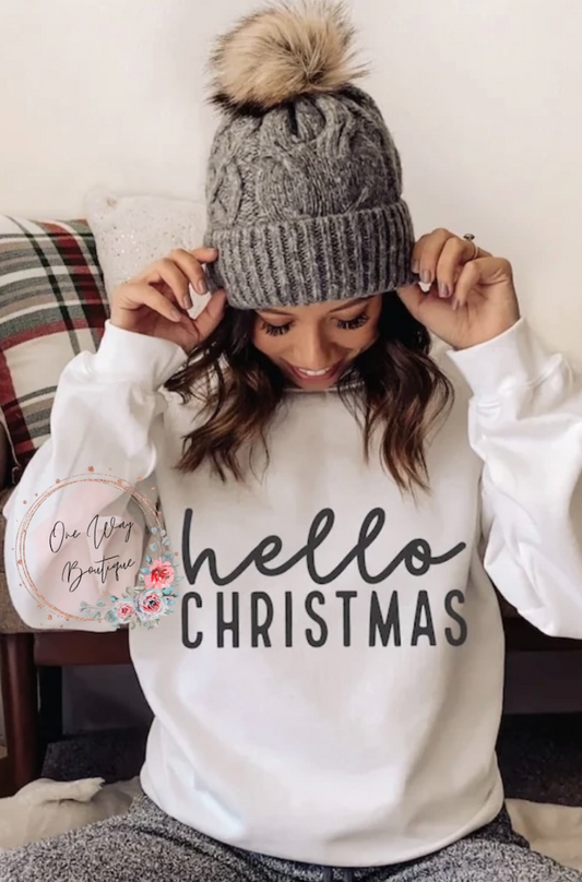 Hello Christmas Crewneck