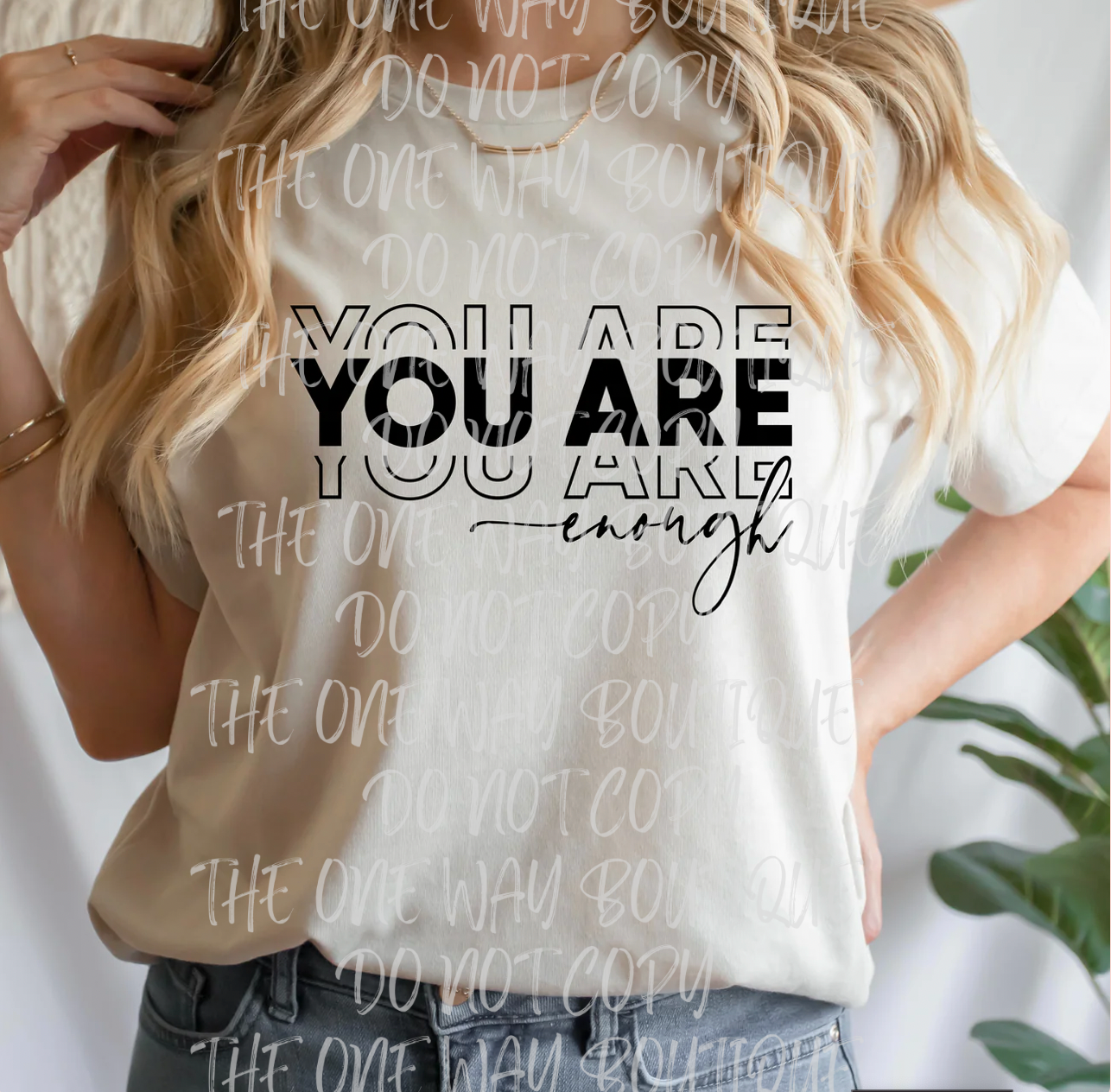 You Are Enough Graphic Tee